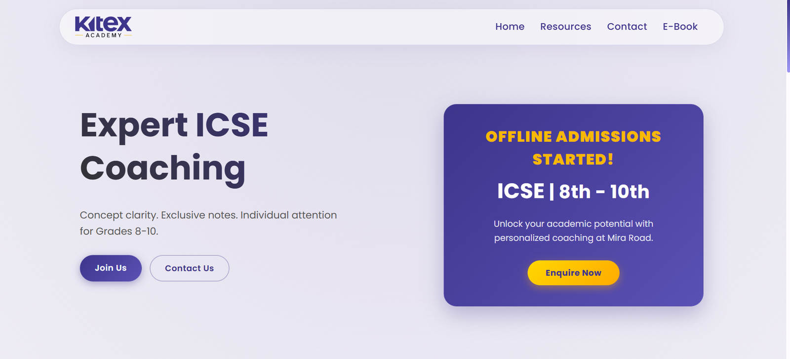Kitex Academy Screenshot